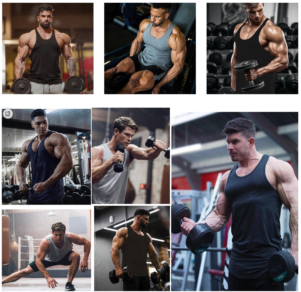 Mens Workout Tops Camo Tactical Sleeveless Tanks (Free shipping for 2 items)