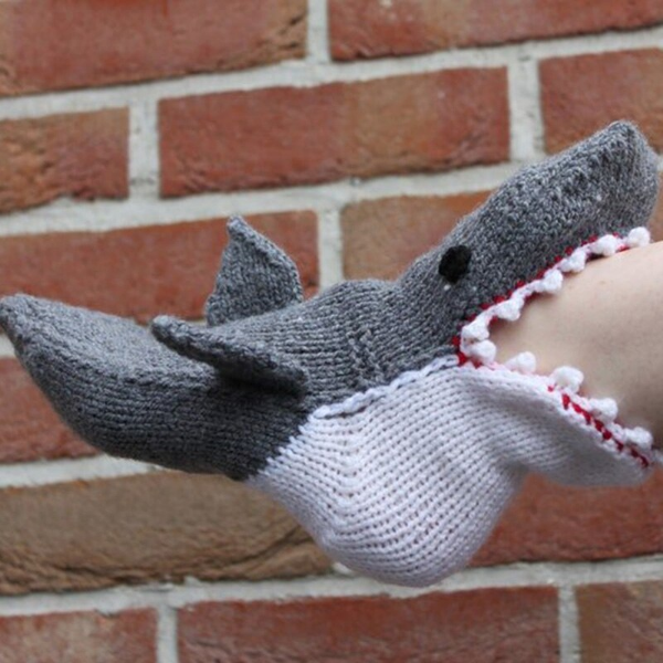 🎅Christmas Pre Sale- 3D Knit Crocodile Socks