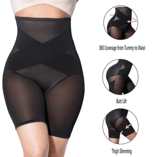 New Cross Compression Abs & Booty High Waisted Shaper