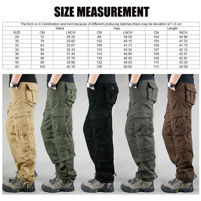 Men's Tactical Camo Cargo Pants